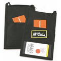 Non Woven Credential Wallet with Coin Pocket (4.75"x8")